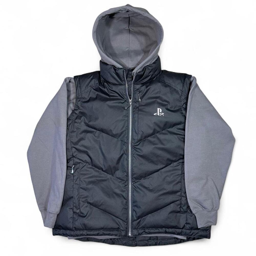 Vintage stormtech playstation promo puffer vest